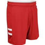 scarlet/white
