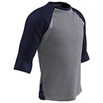 grey/ navy sleeve