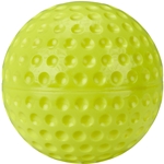 12-dimple-molded-softball-optic-yellow