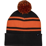 black/orange