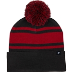 black/scarlet