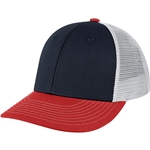 ny14 - navy/ white/ scarlet