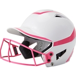 white/ optic pink