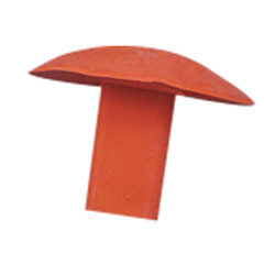 Rubber Ground Anchor Plug, Orange