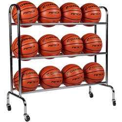 Ball Rack with Casters