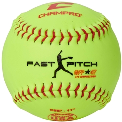 ASA/USA Softball 11" Fast Pitch - Durahide Cover