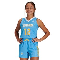 Juice Fitted Stretch Woven Basketball Jersey (WOMENS,GIRLS)