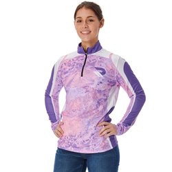 Juice 1/4 Zip Long Sleeve Pullover  With RealTree® Pattern (WOMENS)