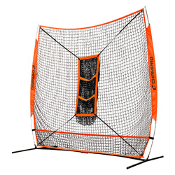 MVP Portable Training Net with TZ3 Training Zone - 7' x 7'