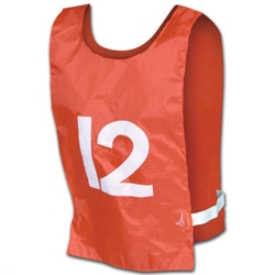 Nylon Pinnies With Number