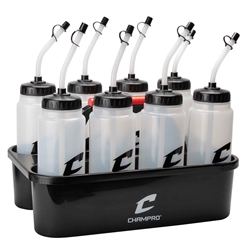 8-Piece Water Bottle Carrier - Straw